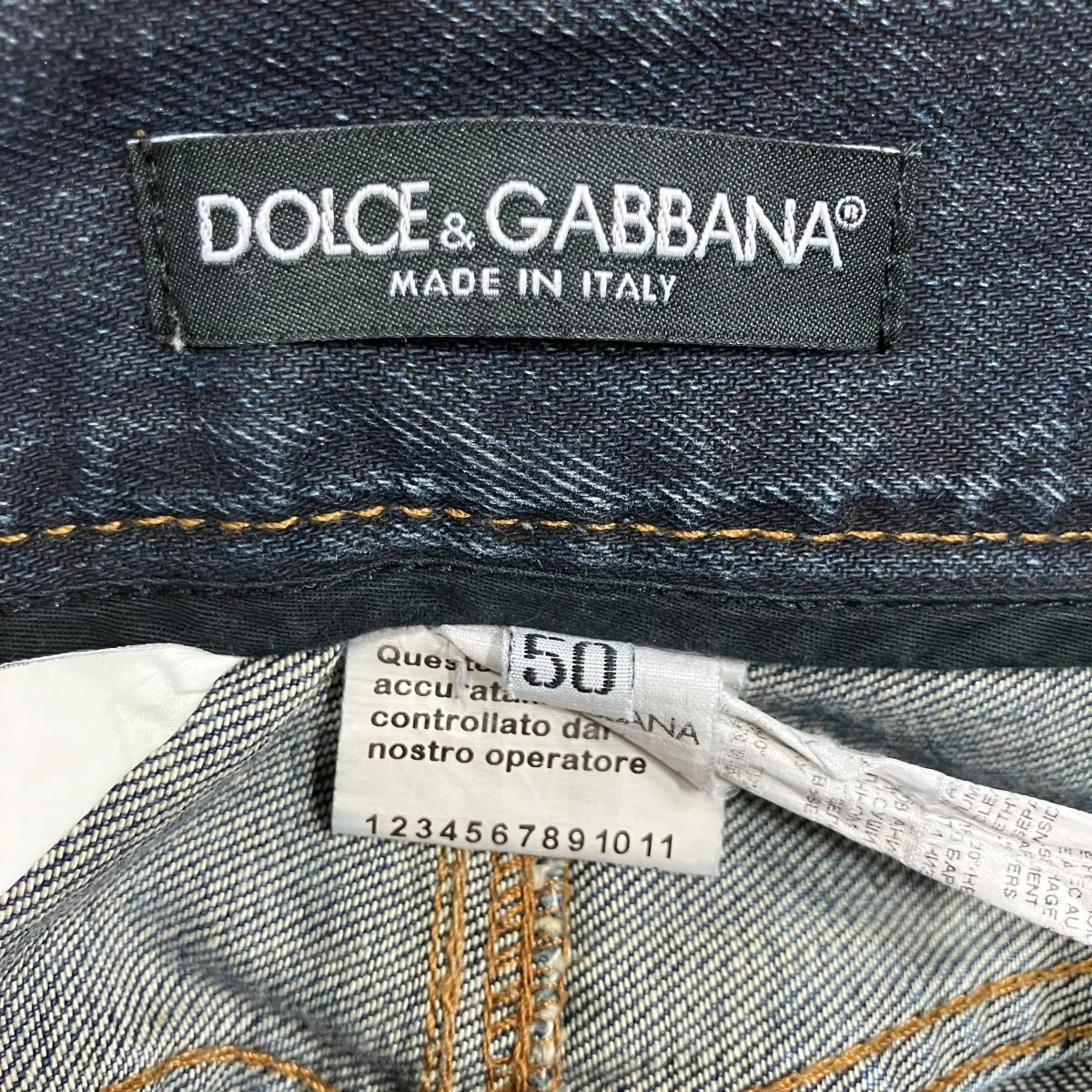 クラッシュ加工ウォッシュドデニムパンツG374LP/G8H50 - Image 6