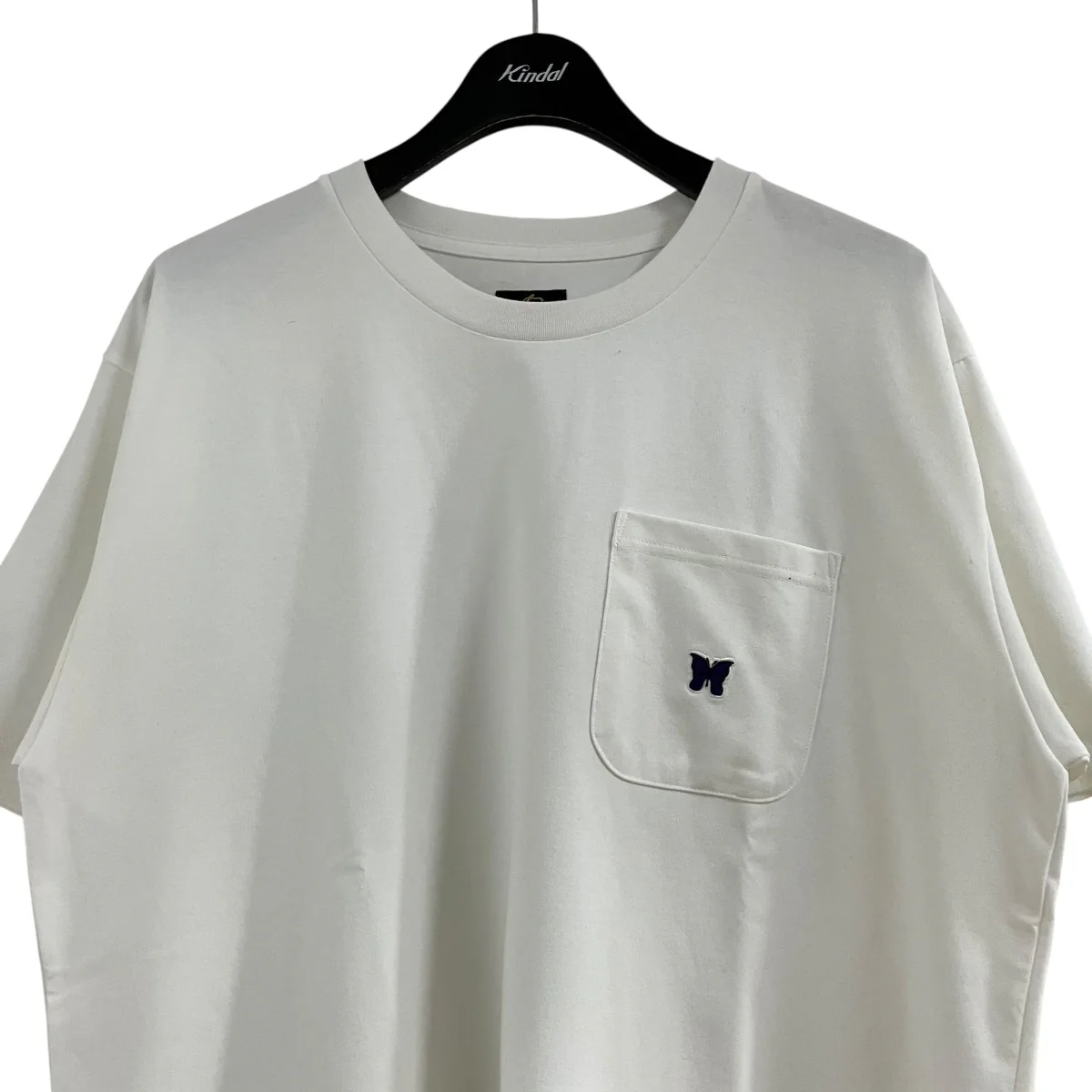 パピヨン刺繍ポケットTシャツ - Image 2