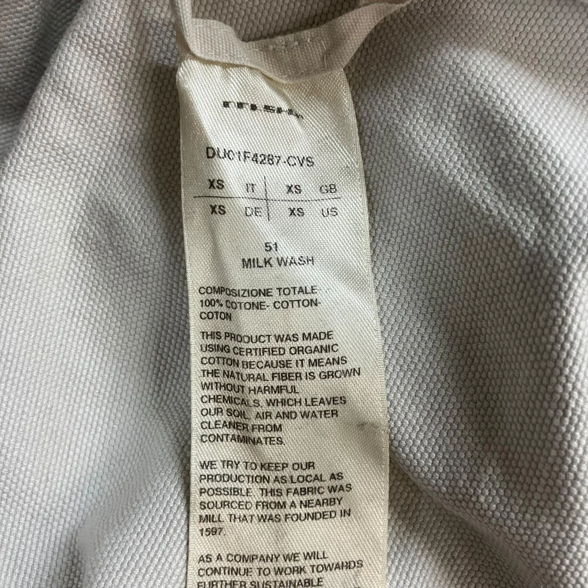 26SSコットンデニムラリーシャツDU01F4287-CVS ｢LARRY SHIRT - MILK WASH｣ - Image 5