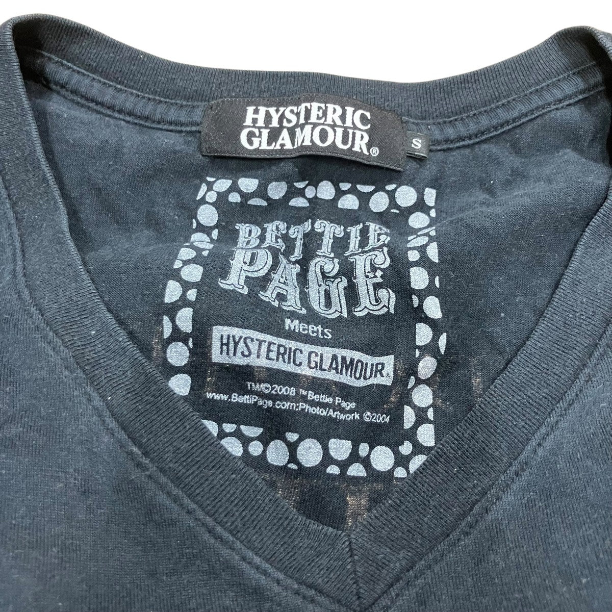 VネックプリントTシャツ4CT-5591 - Image 5