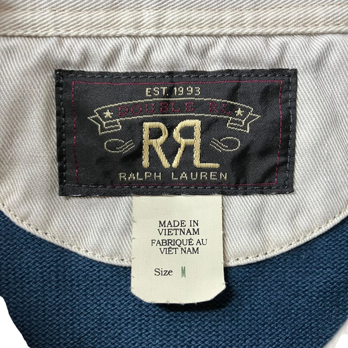 ツートンロングスリーブポロシャツ - Image 5