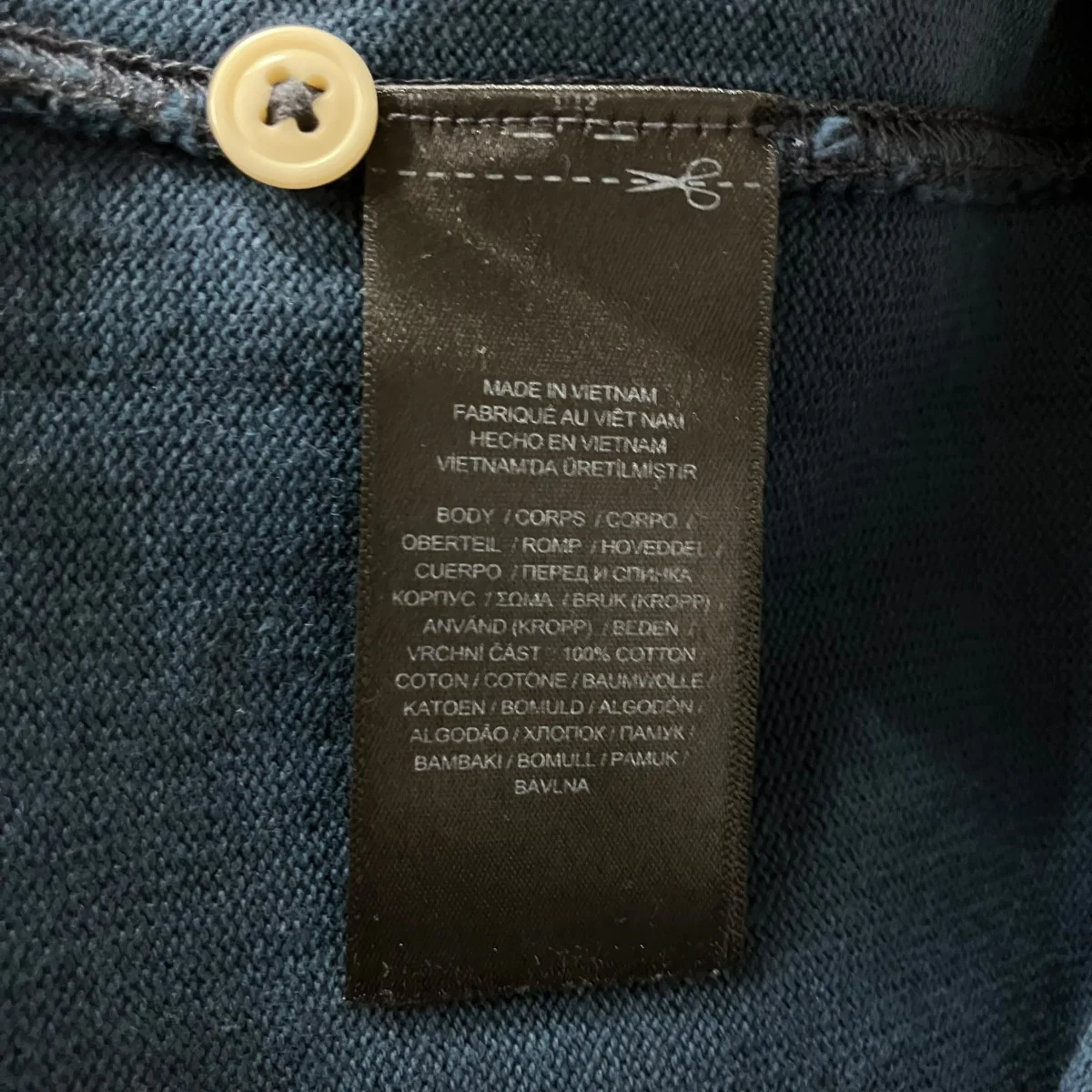 ツートンロングスリーブポロシャツ - Image 6