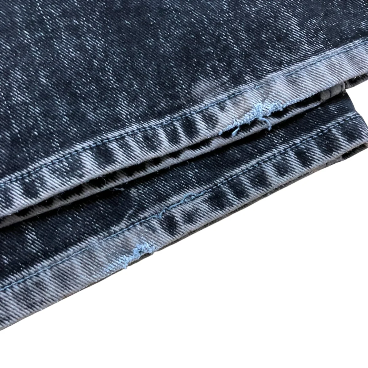 フロック加工フレアウォッシュドデニム ジーンズ - Image 6