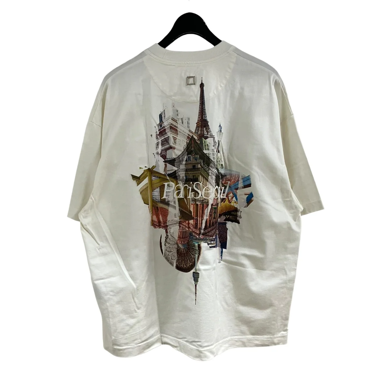 バックプリントラバーロゴTシャツ - Image 3
