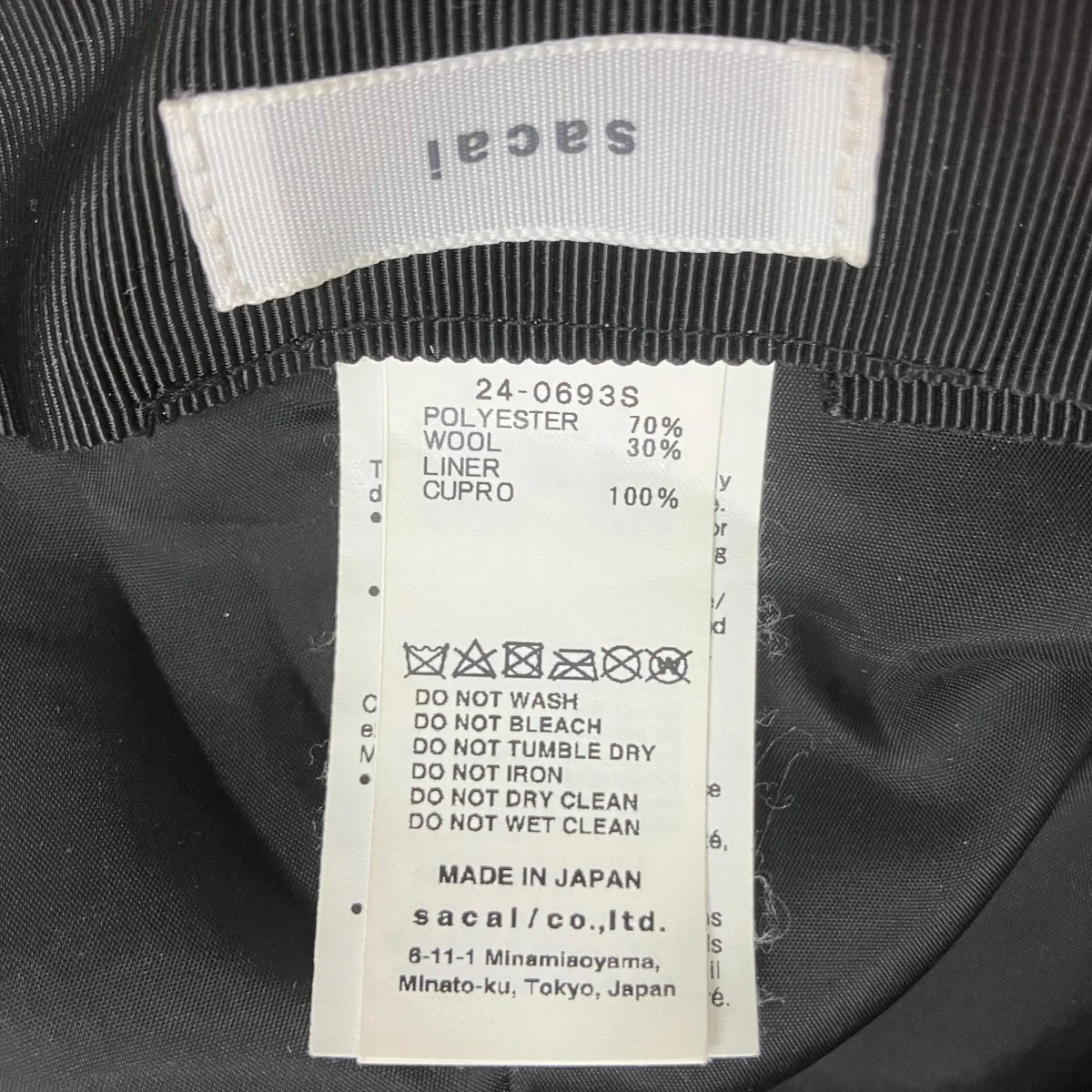 s Cap SuitingSロゴキャップ - Image 10