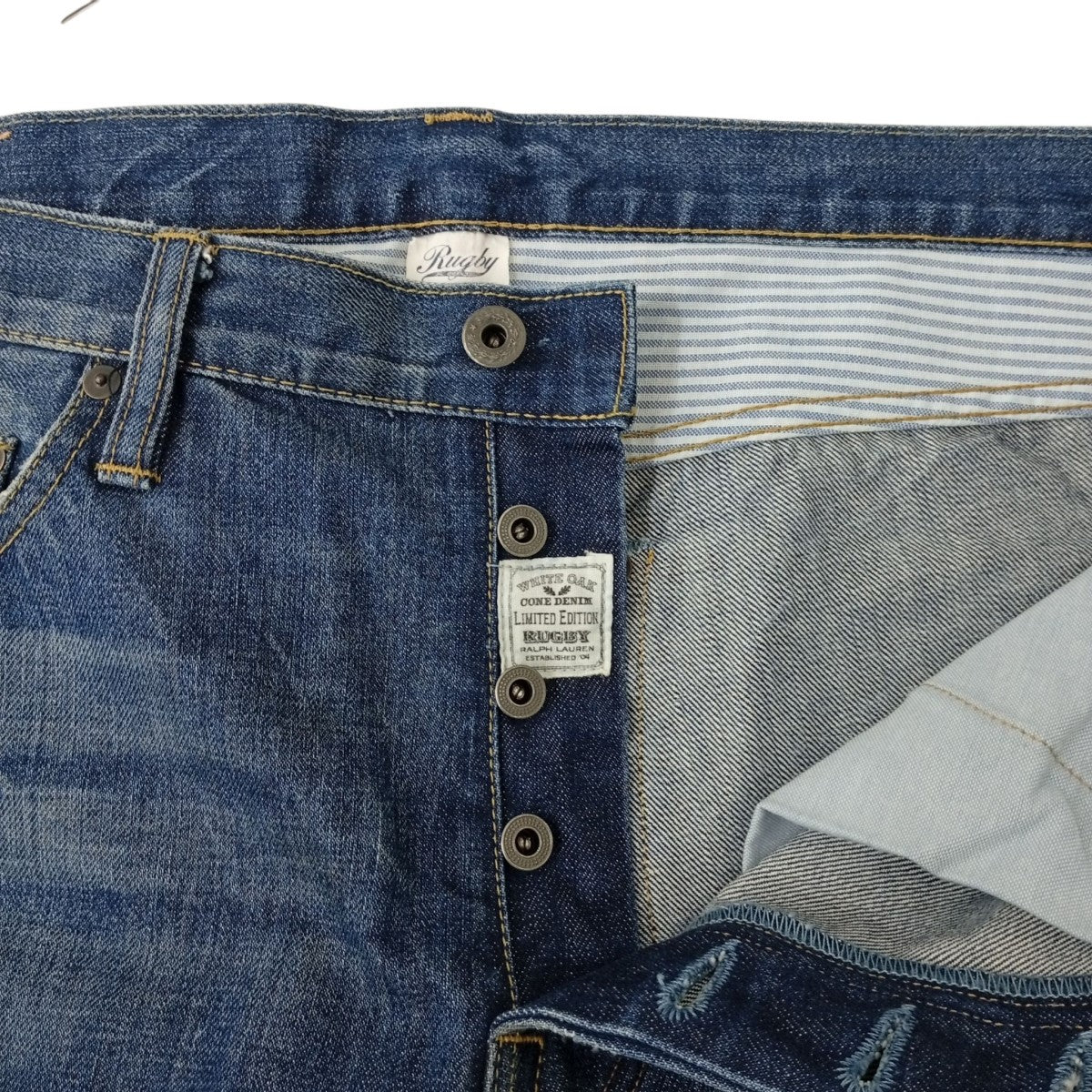 ダメージ加工デニムパンツ - Image 3