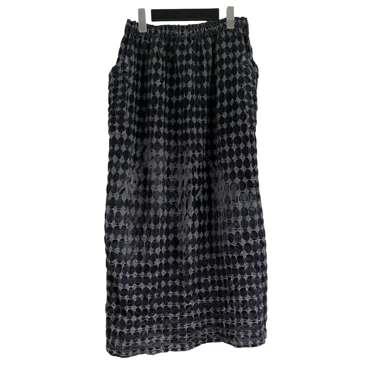 フロック加工ロングスカート - Image 3