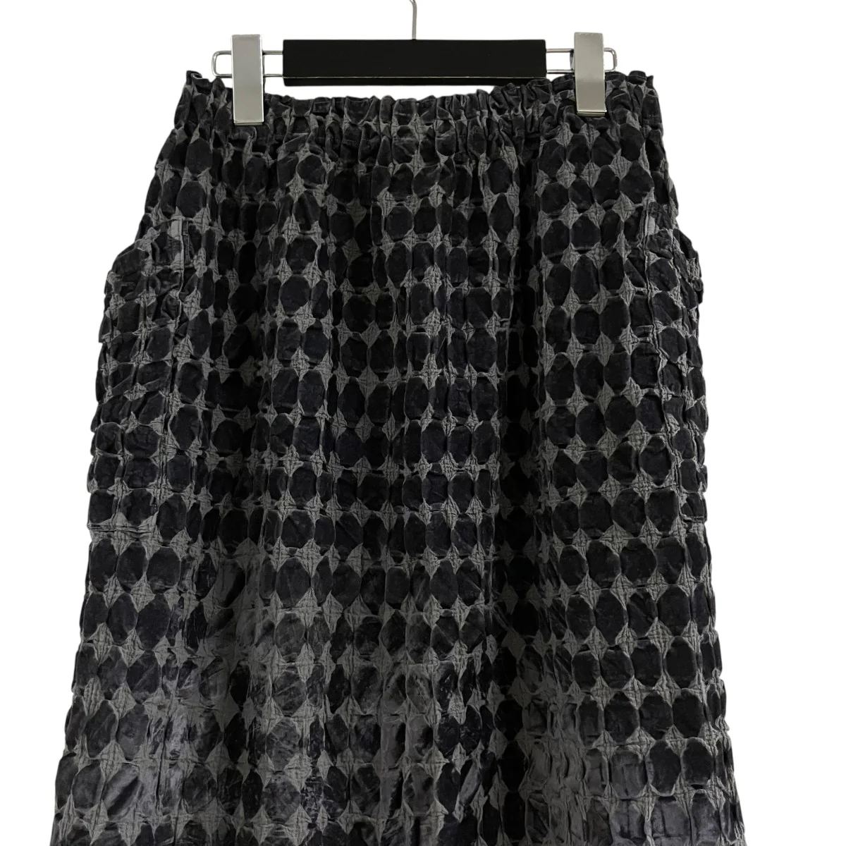 フロック加工ロングスカート - Image 4