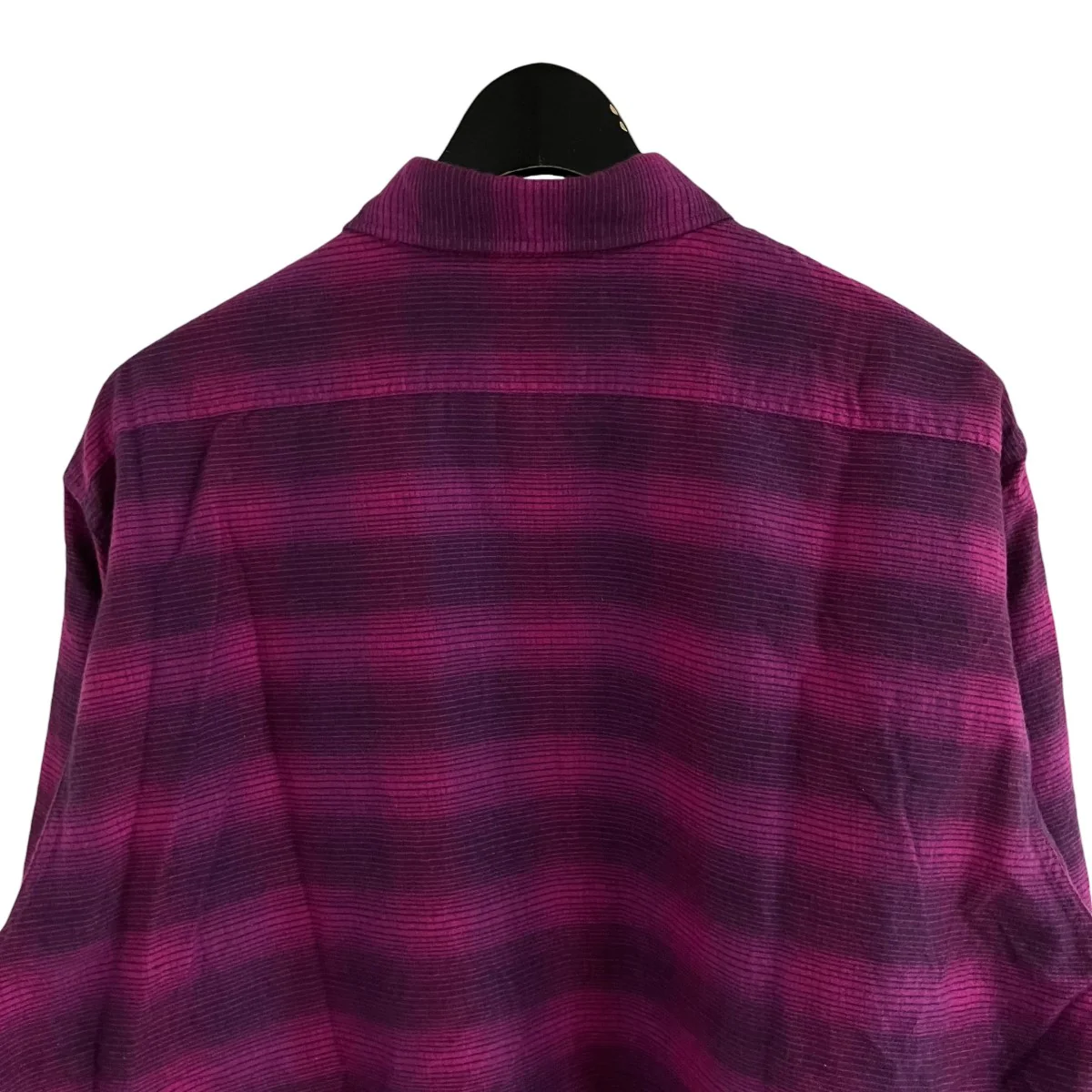 ウールシルクチェックネルシャツ - Image 4
