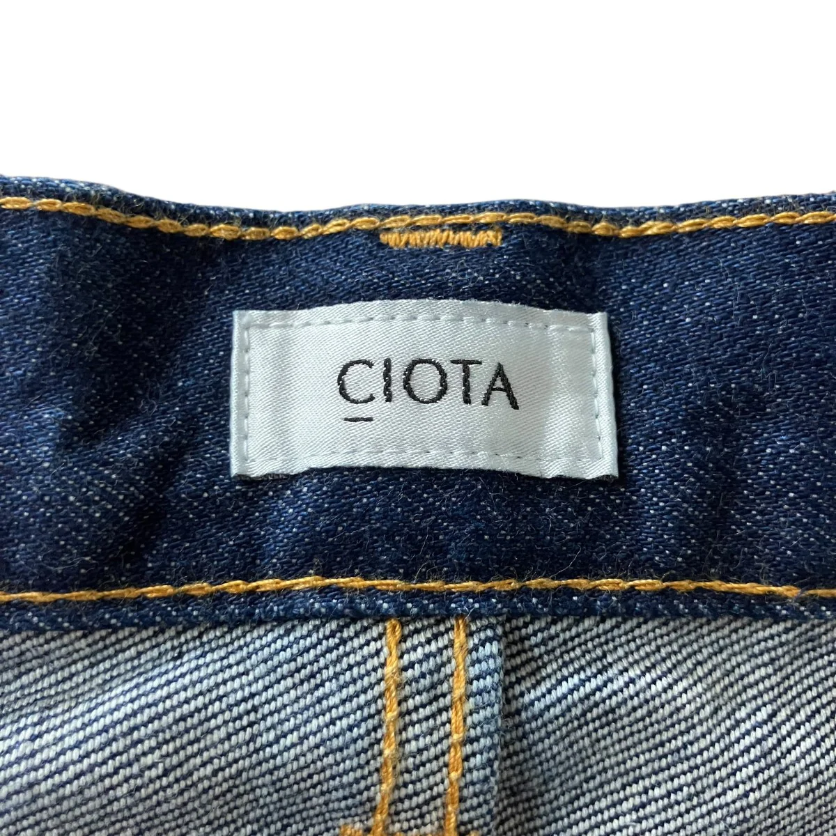 藍スビンコットン 13．5oz ストレートデニムパンツ - Image 6