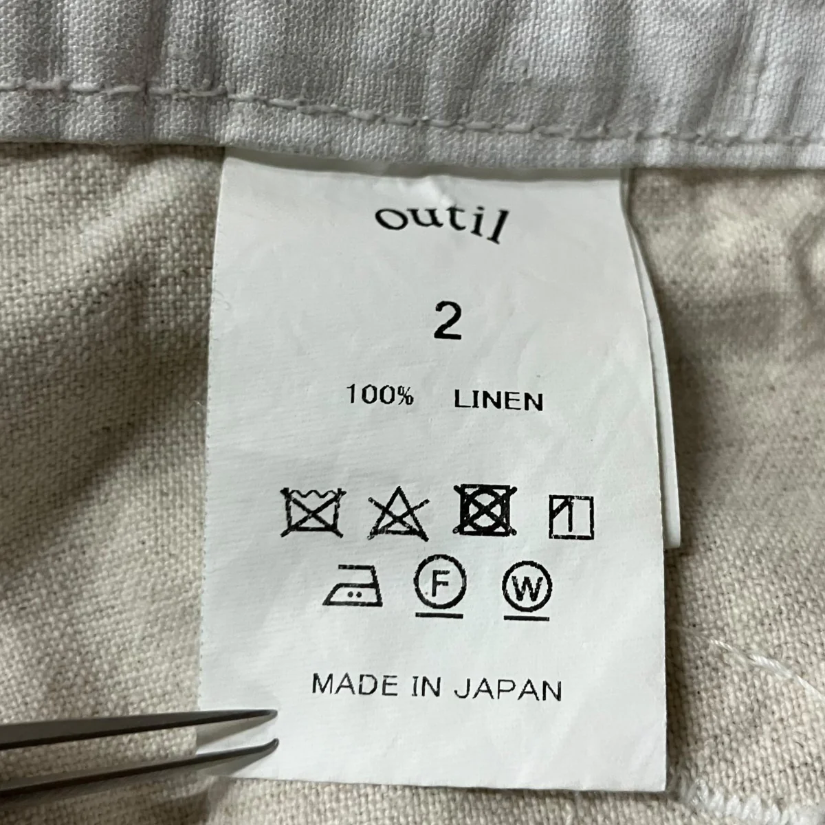 リネン カーゴパンツ - Image 7