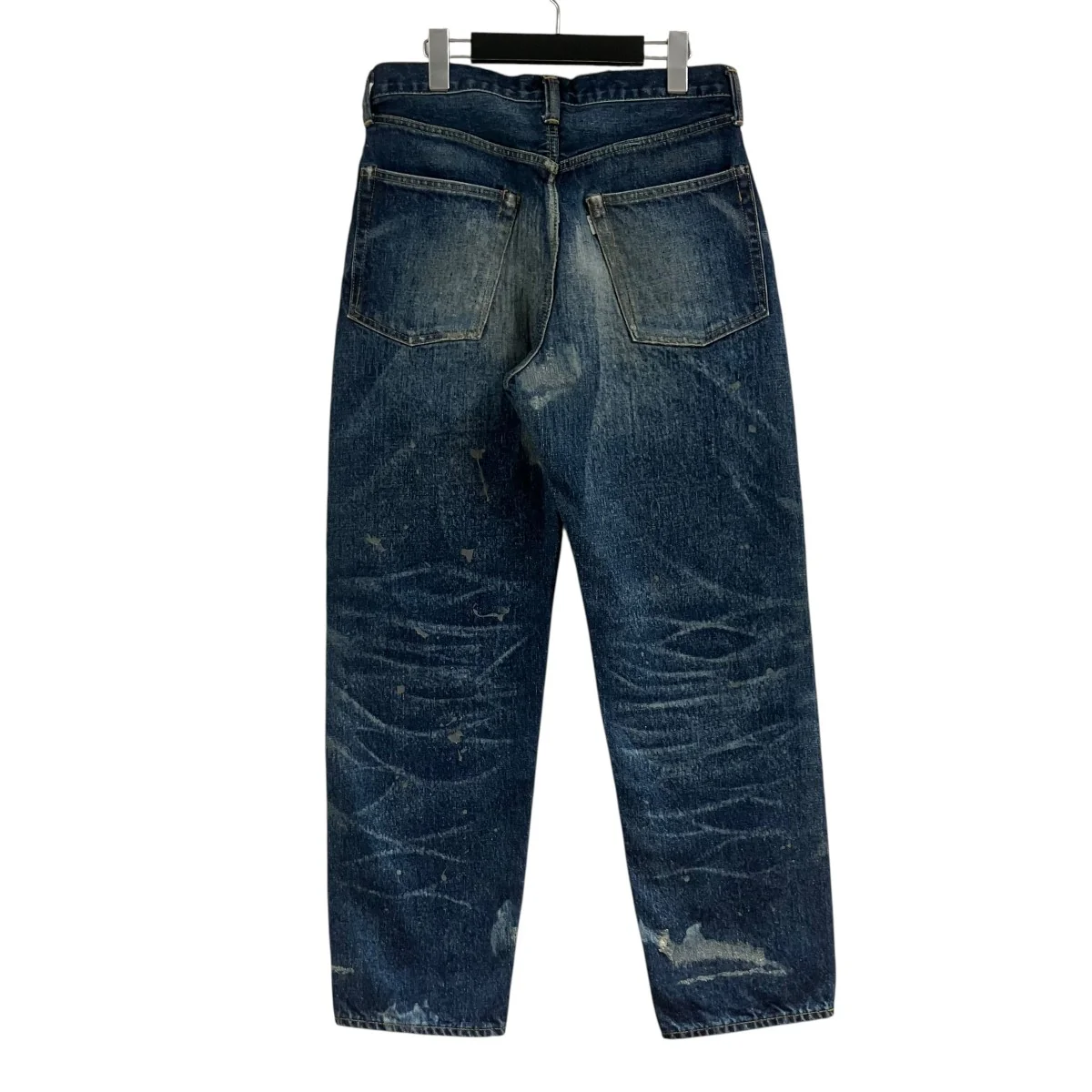 GQ SHOPウォッシュド加工デニムパンツPT-YY-0005 - Image 3