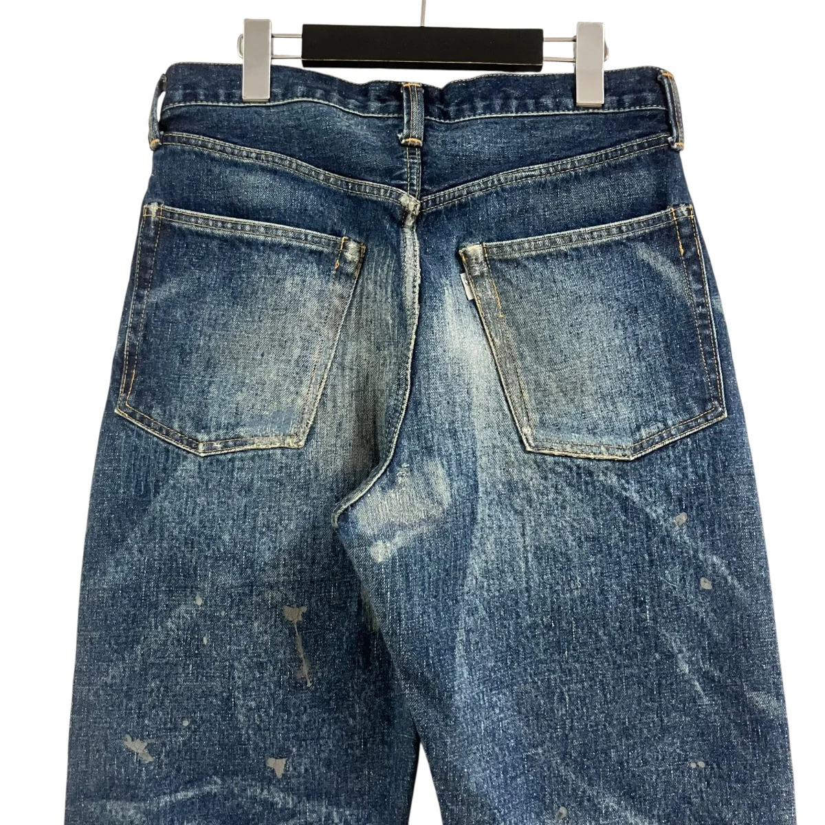 GQ SHOPウォッシュド加工デニムパンツPT-YY-0005 - Image 4