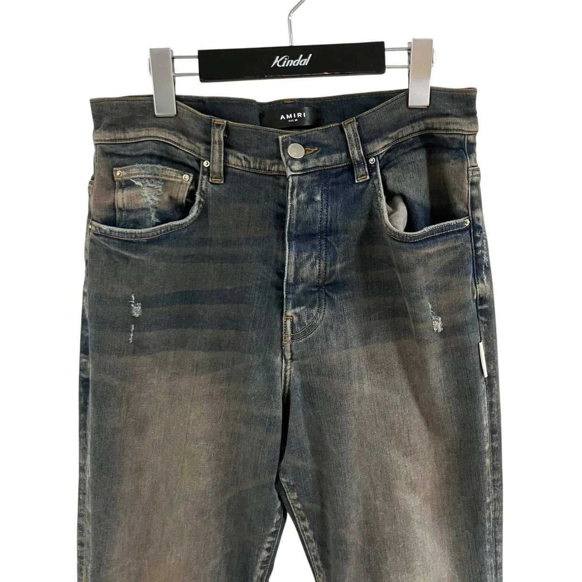 ダメージ加工デニムパンツ - Image 2