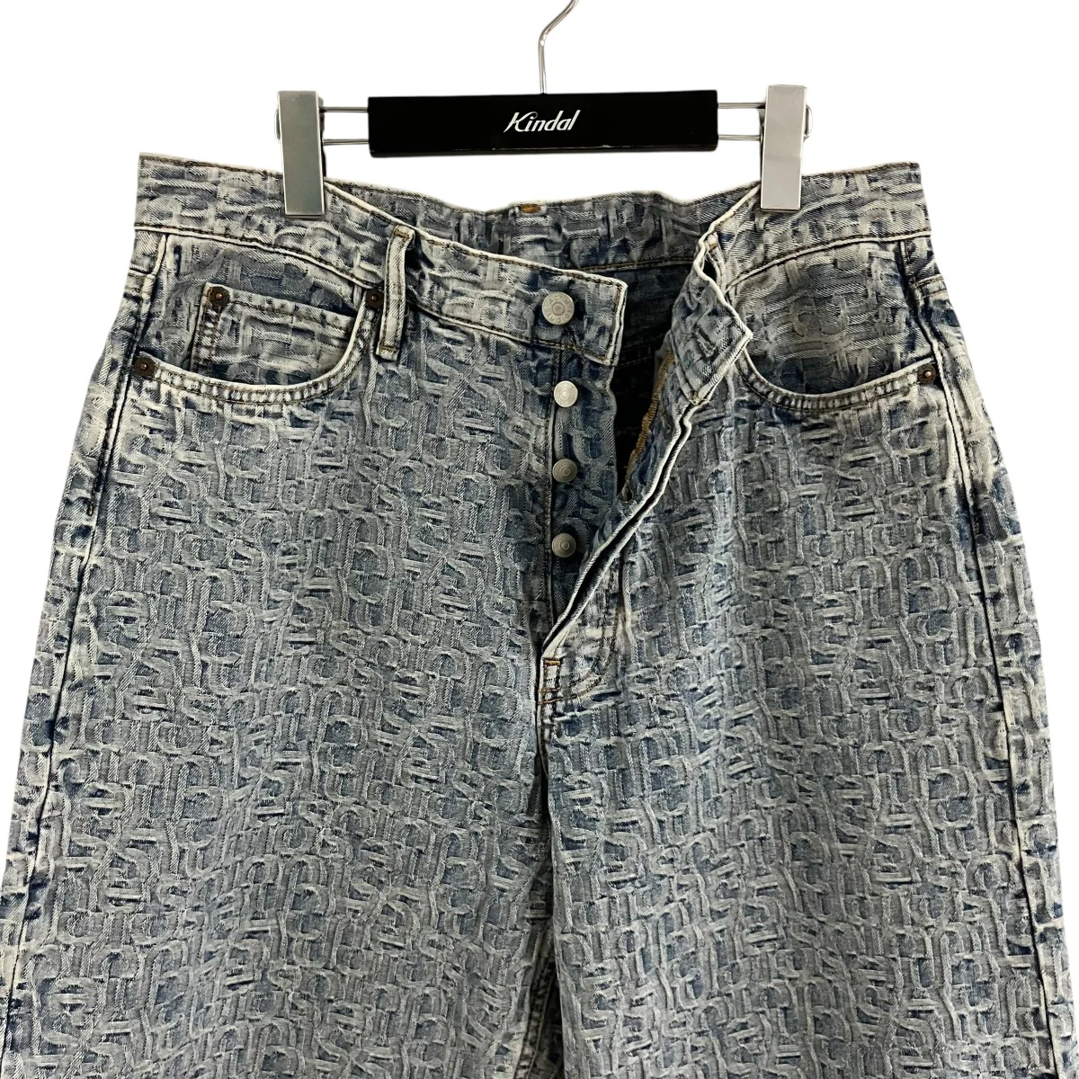 モノグラム ルーズフィットジーンズ デニムパンツ - Image 3