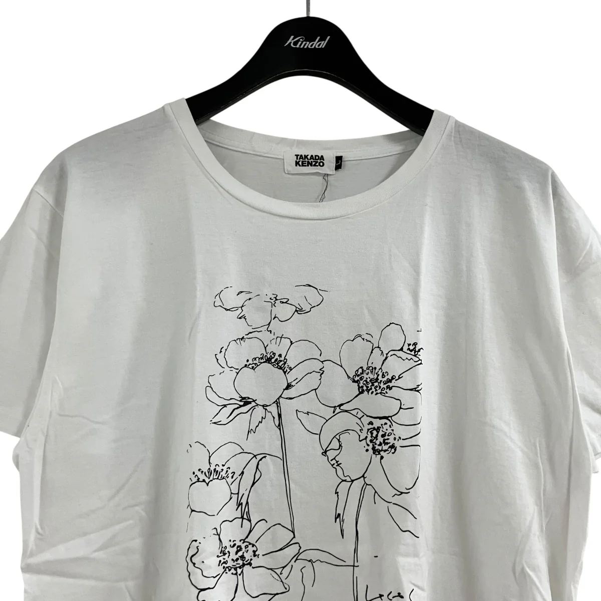 フラワープリントTシャツ - Image 2