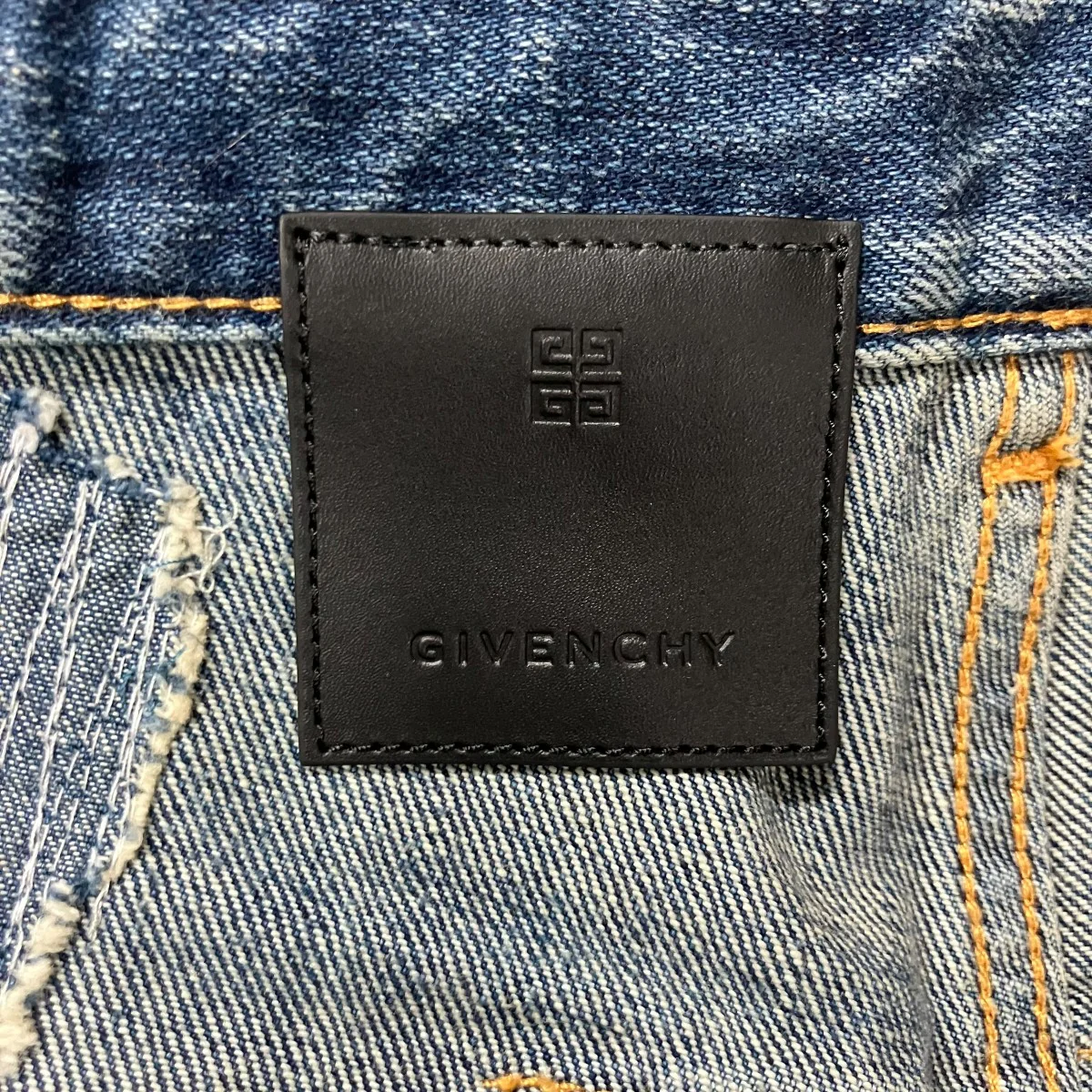 モールスキンデストロイ加工デニムパンツ - Image 6