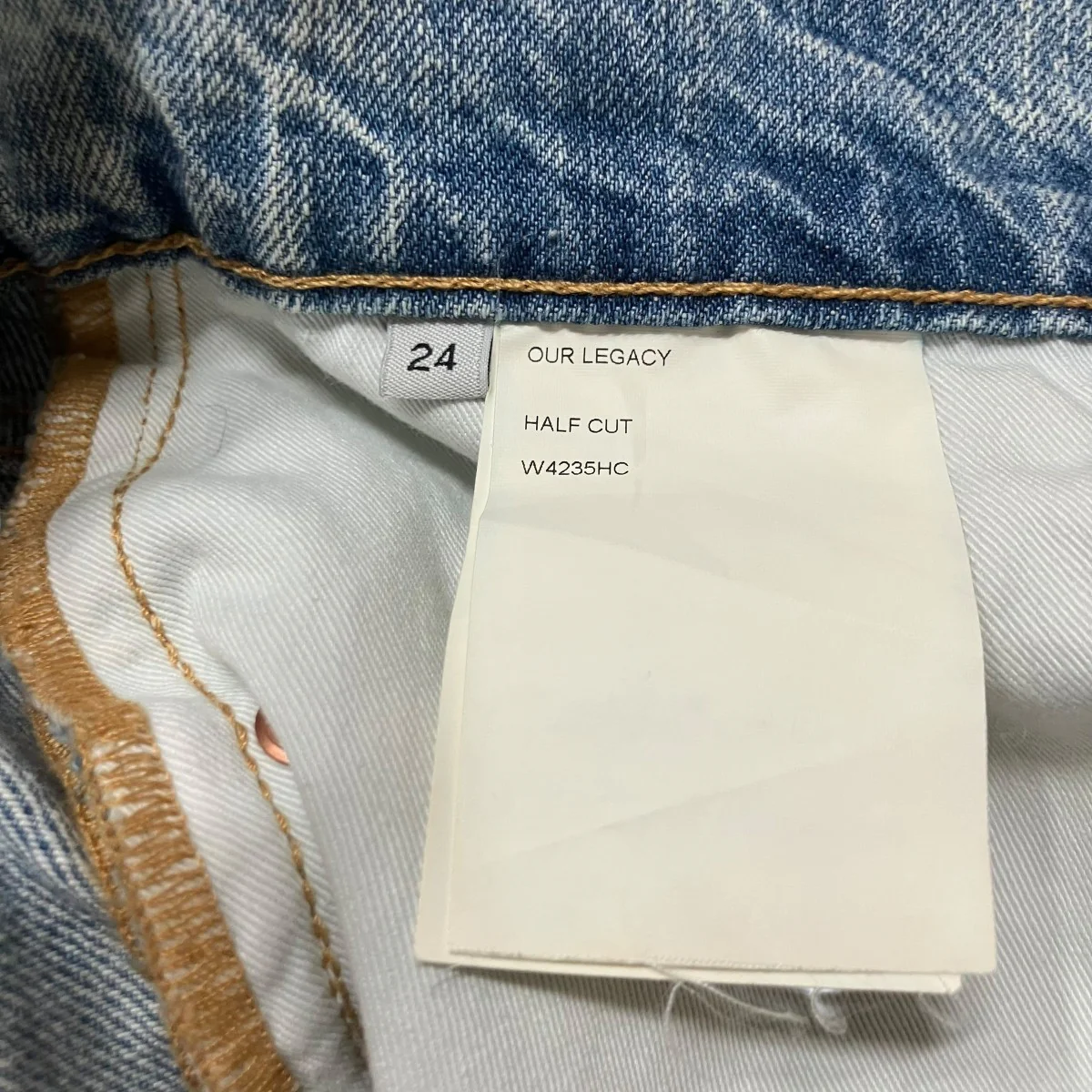 ハーフカットデニムパンツ - Image 8
