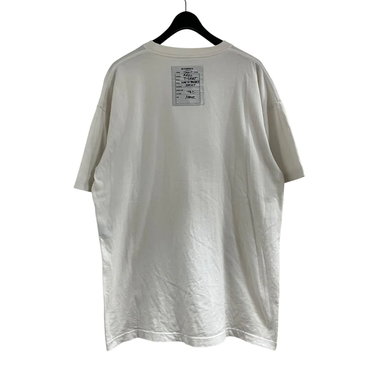 アトリエバックパッチオーバーサイズ半袖Tシャツ - Image 3