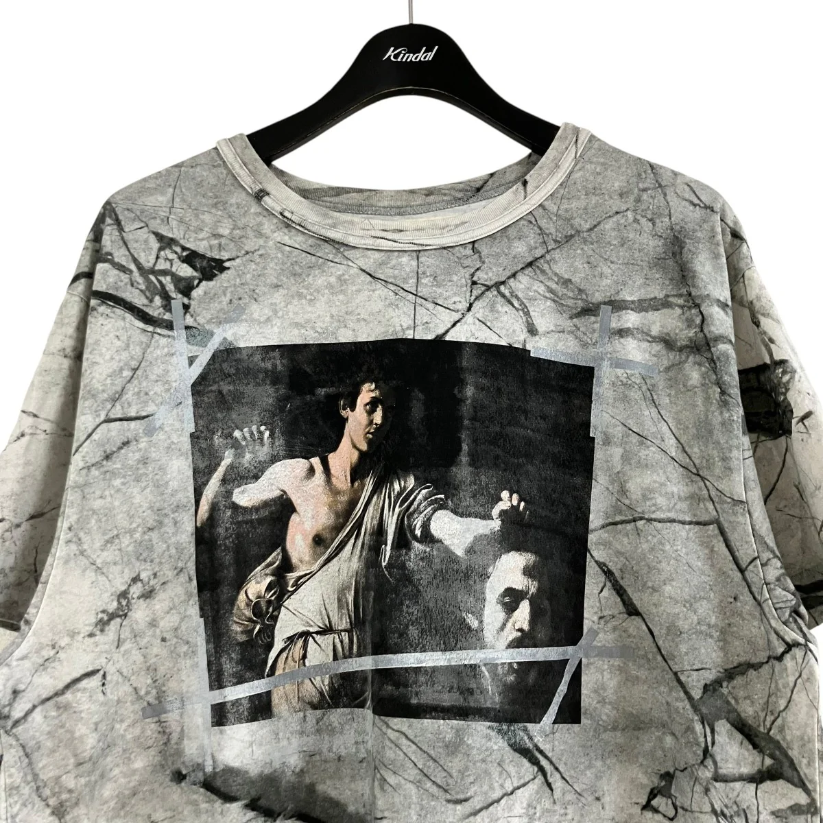 Caravaggio MarbleプリントTシャツ - Image 2