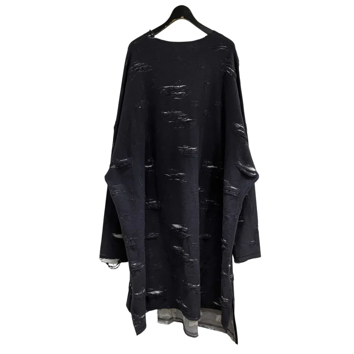 クラッシュ加工スウェットワンピース - Image 3