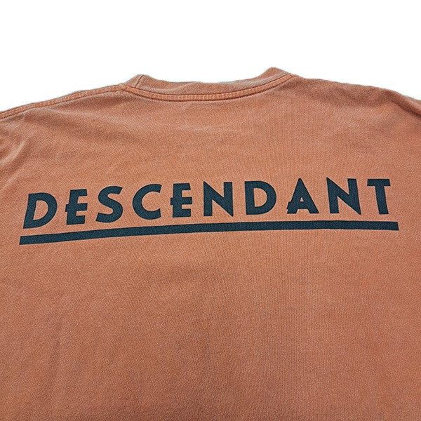 25SSOTL ORGANIC COTTON LS PIGMENT DYEバックプリントピグメントダイTシャツ - Image 4