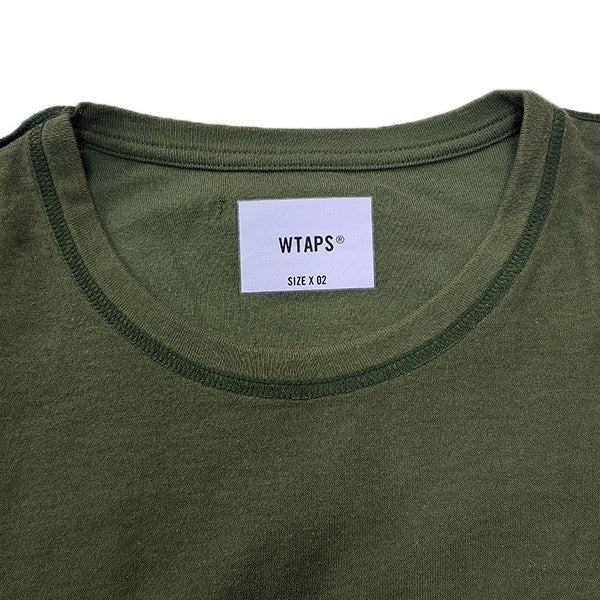 22SSCROSS SS COTTON裏返しデザインバックプリントTシャツ221ATDT-CSM15 - Image 3