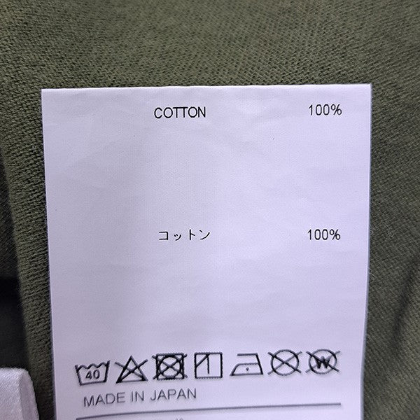 22SSCROSS SS COTTON裏返しデザインバックプリントTシャツ221ATDT-CSM15 - Image 7