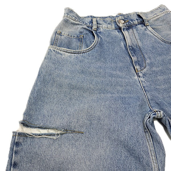 25SSSLASH DETAIL DENIM PANTSスラッシュディテールデニムパンツS51LA0051 - Image 3