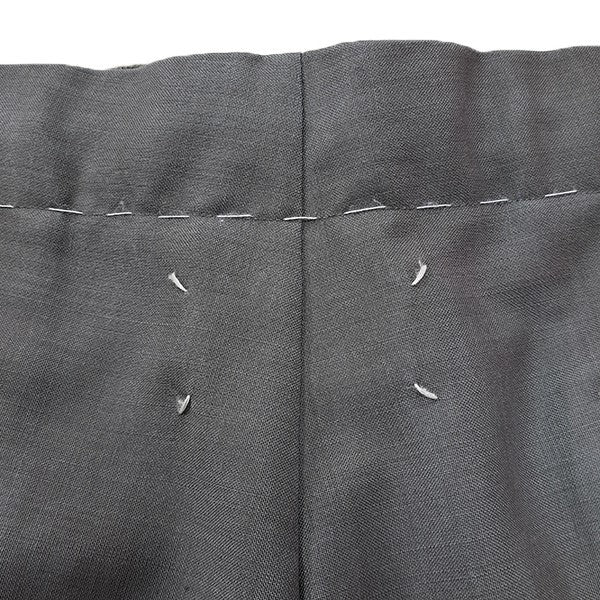 24AWMOHAIR DRAWSTRING TROUSERSドローストリングスラックスS51KA0572 - Image 5