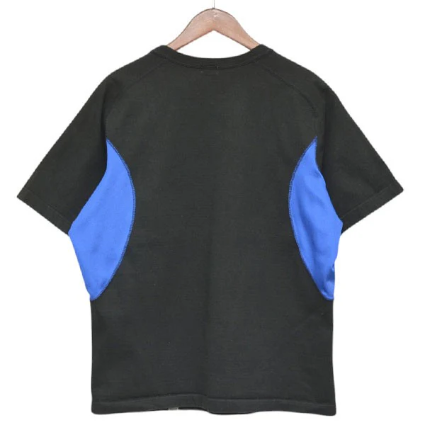 ラグランスリーブカーブ切替Tシャツ　異素材切替Tシャツ - Image 2
