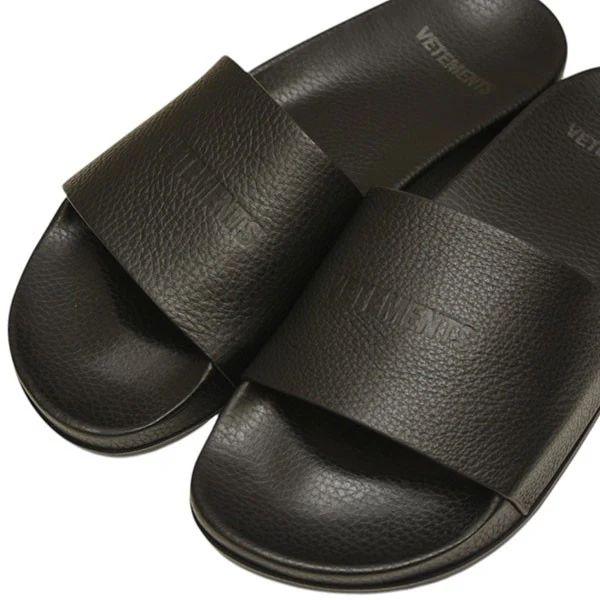 Slides Leather Sandal シャワーサンダル VET1720057106 - Image 5