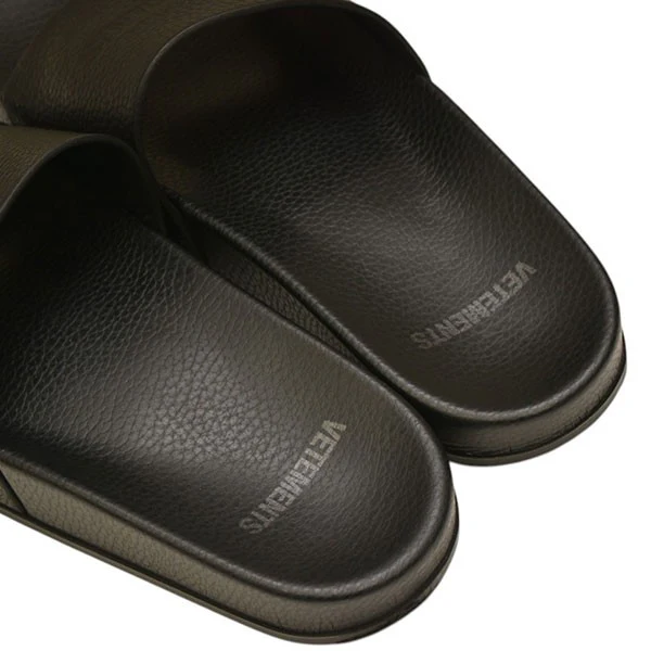 Slides Leather Sandal シャワーサンダル VET1720057106 - Image 6