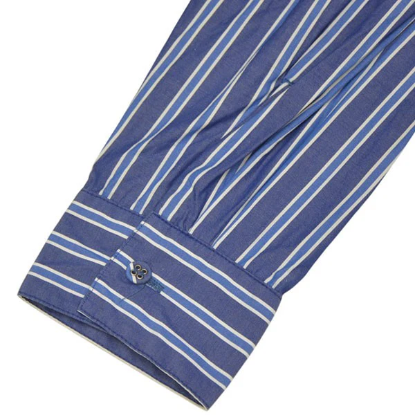 2019SS　STRIPE PULLOVER SHIRT　プルオーバーストライプシャツ　WM1971107 - Image 4