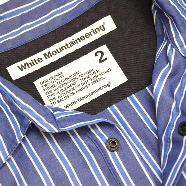 2019SS　STRIPE PULLOVER SHIRT　プルオーバーストライプシャツ　WM1971107 - Image 6