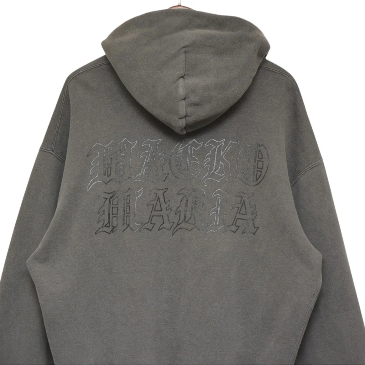 2026SS　WASHED HEAVY WEIGHT ZIP HOODED SWEAT SHIRT　ウォッシュドヘビーウェイトジップフーデッドスウェットシャツ　パーカー　26SSE-WMC-SS01 - Image 4
