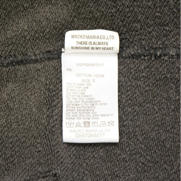 2026SS　WASHED HEAVY WEIGHT ZIP HOODED SWEAT SHIRT　ウォッシュドヘビーウェイトジップフーデッドスウェットシャツ　パーカー　26SSE-WMC-SS01 - Image 8