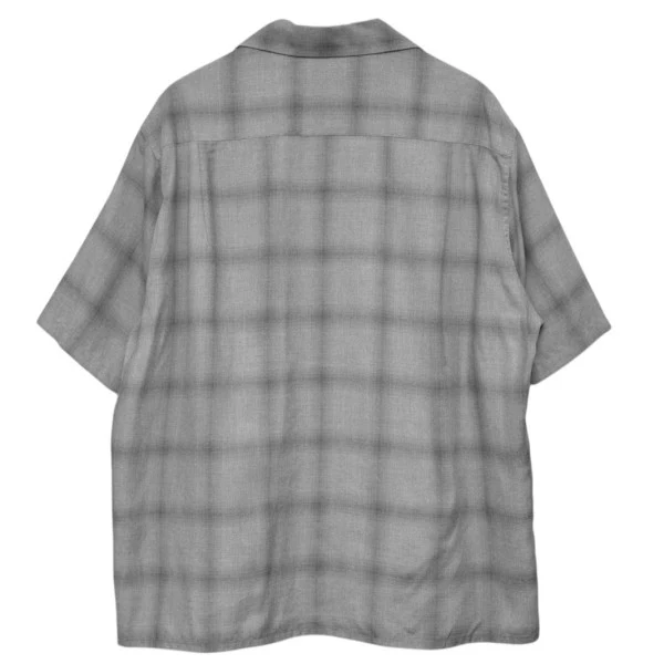 2025SS　OMBRE CHECK OPEN COLLAR SHIRT S S ( TYPE-3 )　オンブレチェックオープンカラーシャツ　25SS-WMS-OC20 - Image 2