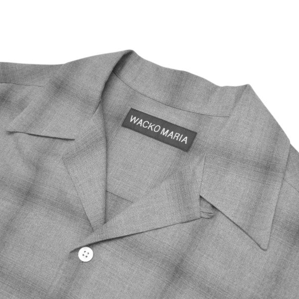 2025SS　OMBRE CHECK OPEN COLLAR SHIRT S S ( TYPE-3 )　オンブレチェックオープンカラーシャツ　25SS-WMS-OC20 - Image 4