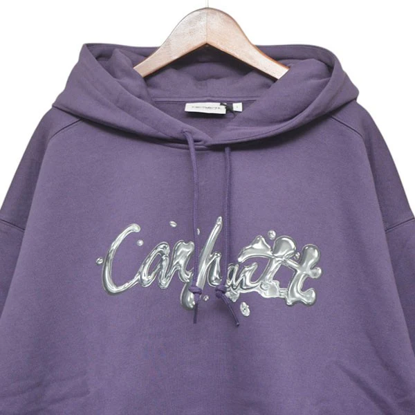 HOODED EMERSON SWEATSHIRT ロゴプリントプルオーバースウェットパーカー A252025.889.XX.03 - Image 3