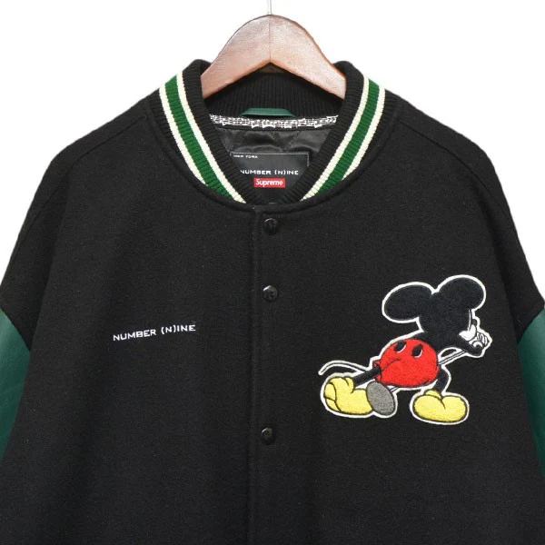 2025AW Mickey Mouse Varsity Jacket ミッキーマウススタジャン ジャケット ブルゾン - Image 4