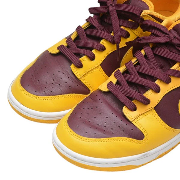 Dunk Low Retro University Gold and Deep Maroon スニーカー ダンクロー DD1391-702 - Image 5