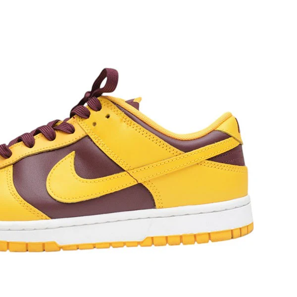 Dunk Low Retro University Gold and Deep Maroon スニーカー ダンクロー DD1391-702 - Image 6