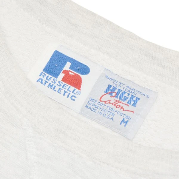 1990年代　Vintage　USA MADE　HIGH COTTON スウェットシャツ　クルーネックトレーナー - Image 8