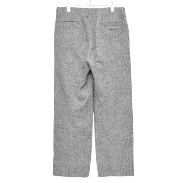 2023AW QUINN Wide Tailored Pants クイーンワイドテーラードスラックスパンツ 2302-P01-M201 - Image 2
