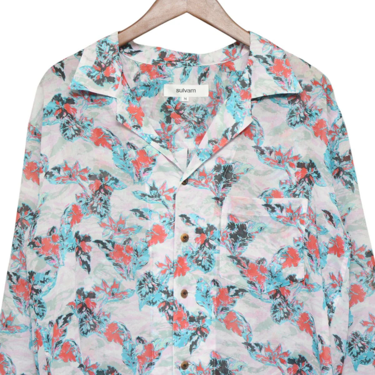 2025SS Long sleeve ALOHA shirt ロングスリーブアロハシャツ MV-B09-020 - Image 3