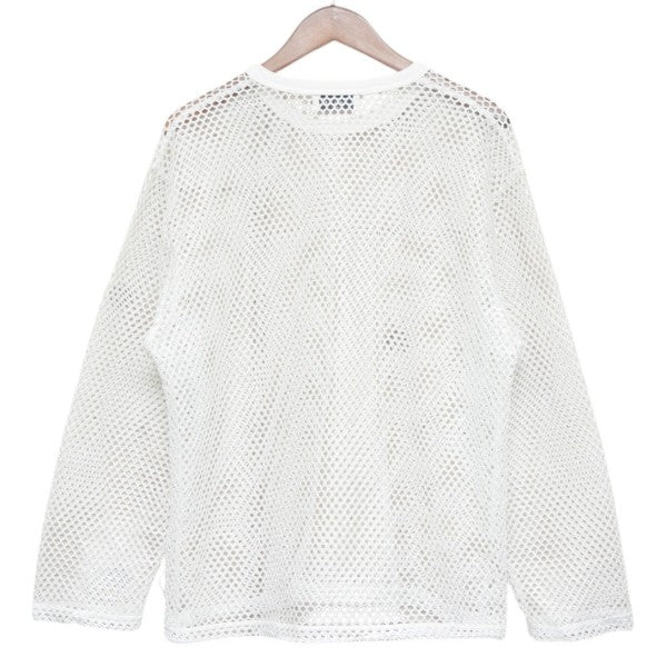 2025SS　LAME ROPE MESH L S TEE　ラメロープメッシュロングスリーブTシャツ - Image 2