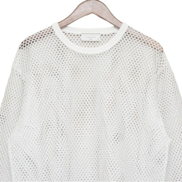 2025SS　LAME ROPE MESH L S TEE　ラメロープメッシュロングスリーブTシャツ - Image 3