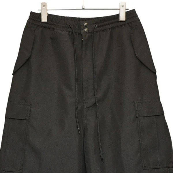 2025SS POLYESTER MATTE CLOTH PANTS カーゴパンツ WO-P913 - Image 3