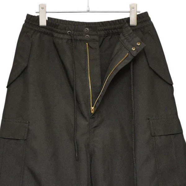 2025SS POLYESTER MATTE CLOTH PANTS カーゴパンツ WO-P913 - Image 4